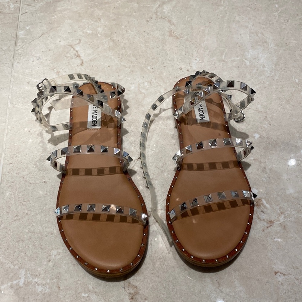 Steve Madden travel rock stud sandals